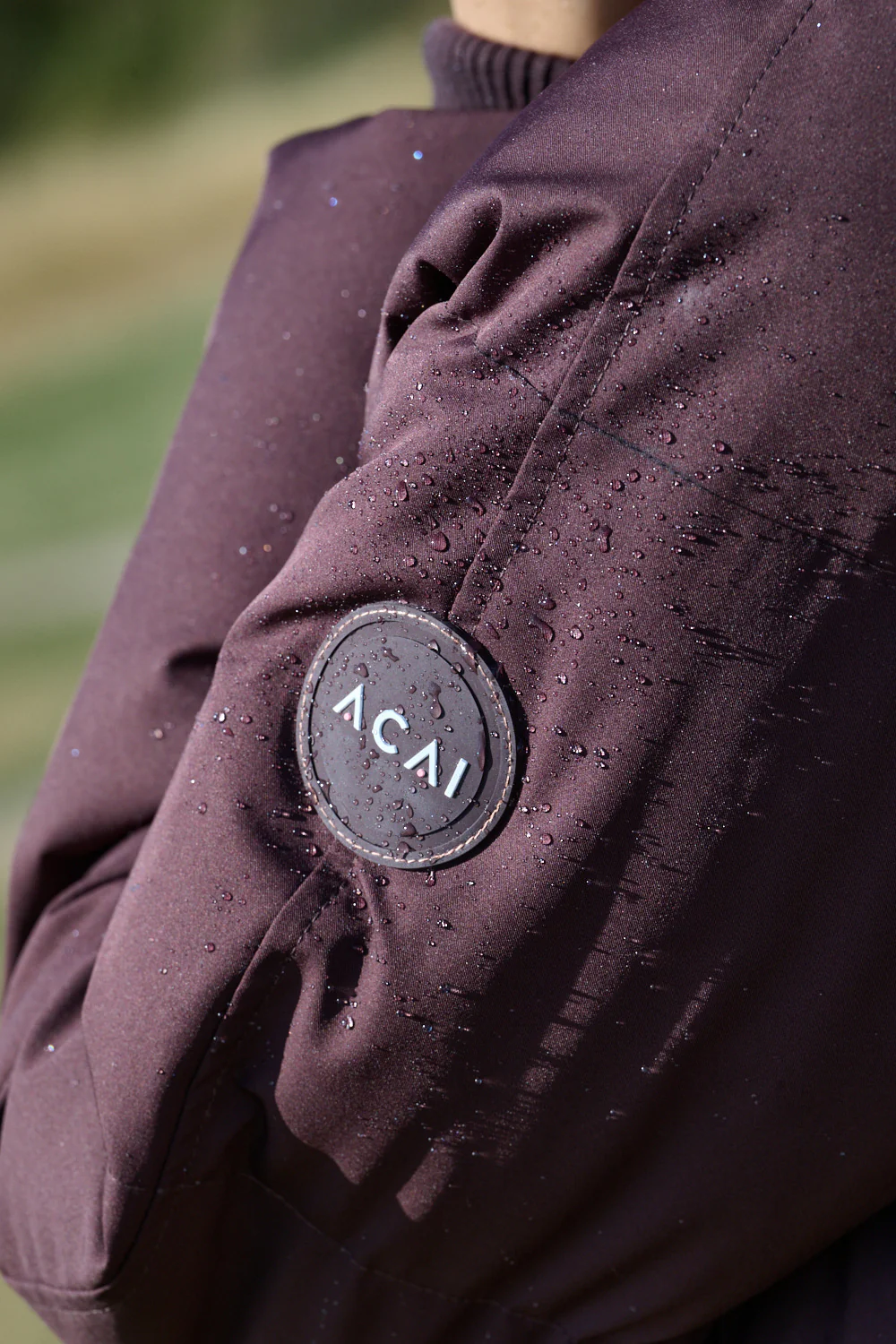 Cocoon Coat - Chocolate Plum - Image 3