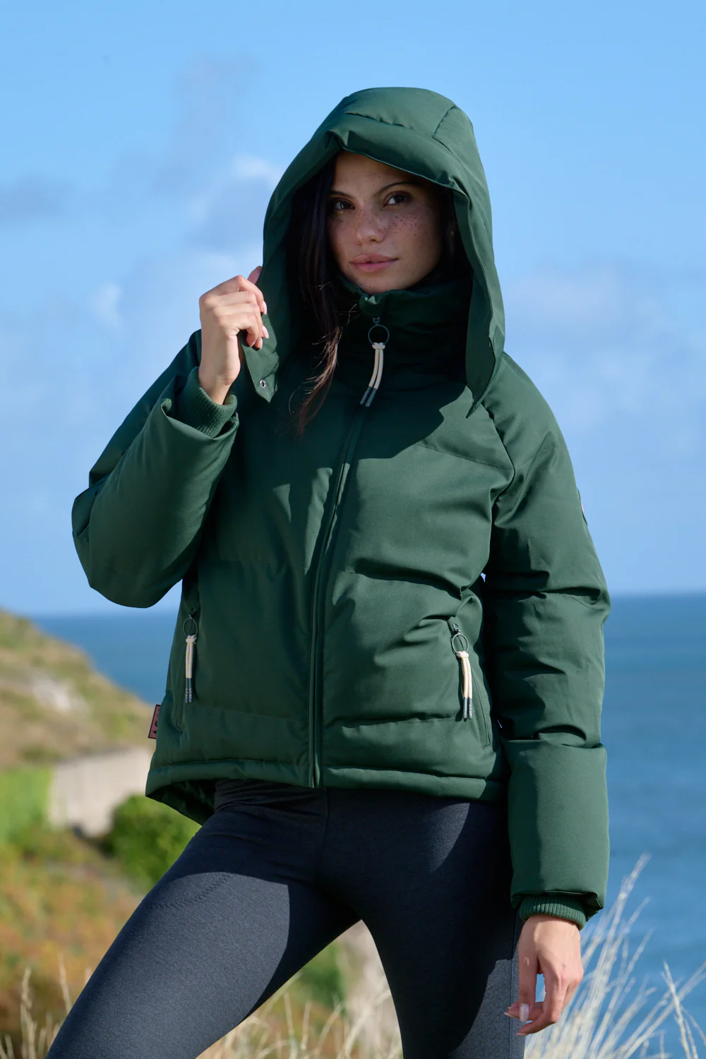 Cocoon Coat - Woodland Green - Image 4