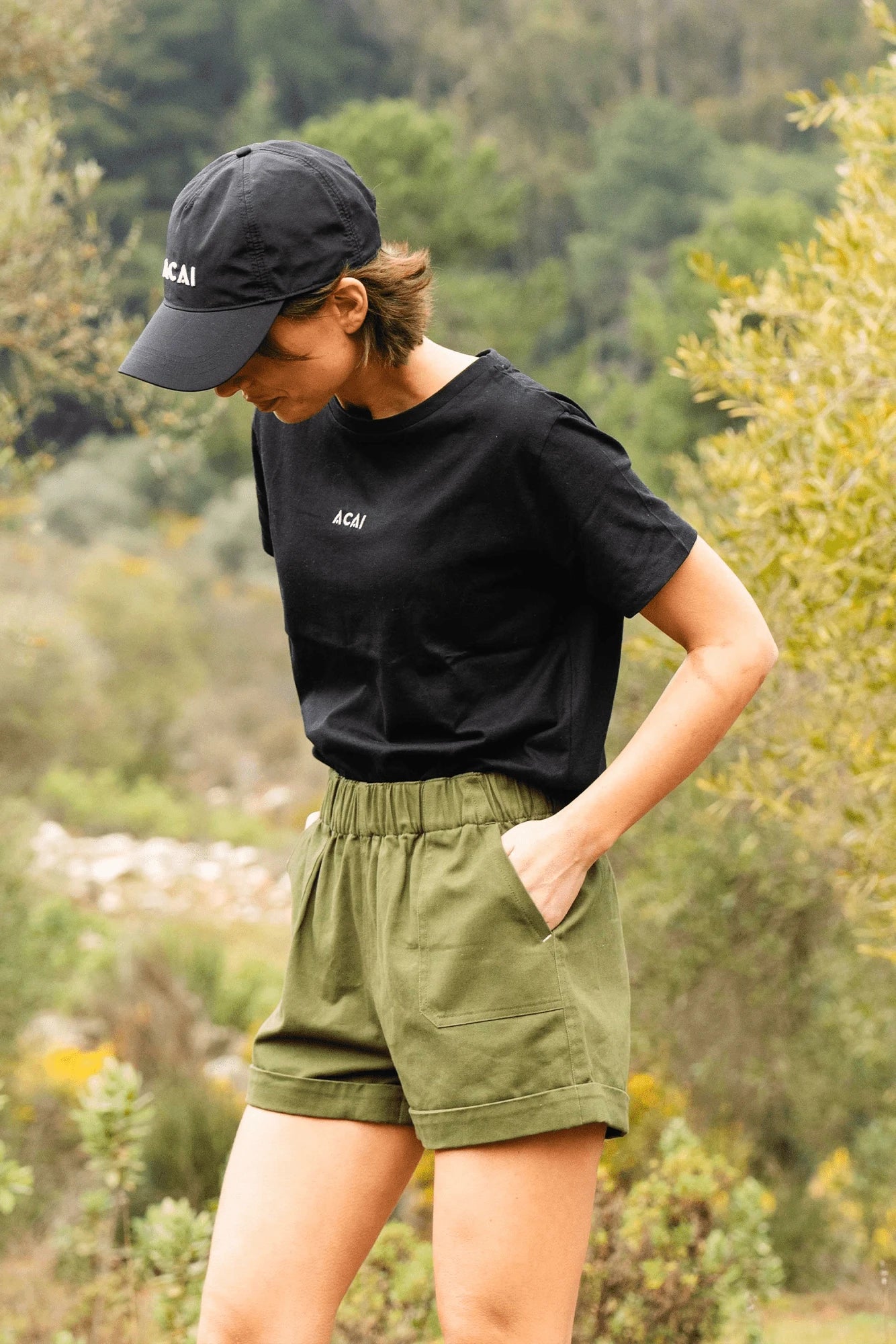Cotton Shorts - Elm Green - Image 4