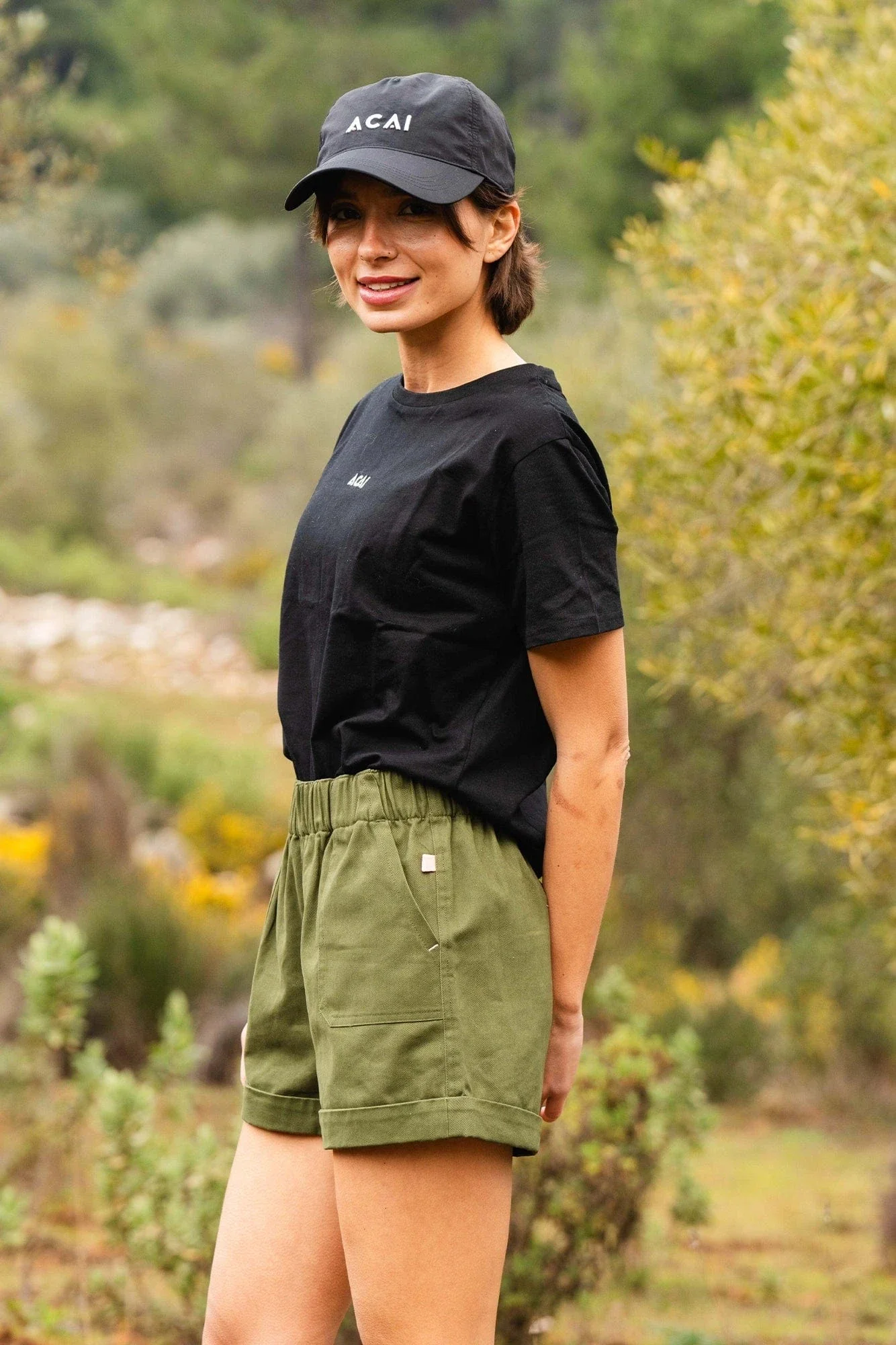 Cotton Shorts - Elm Green - Image 7