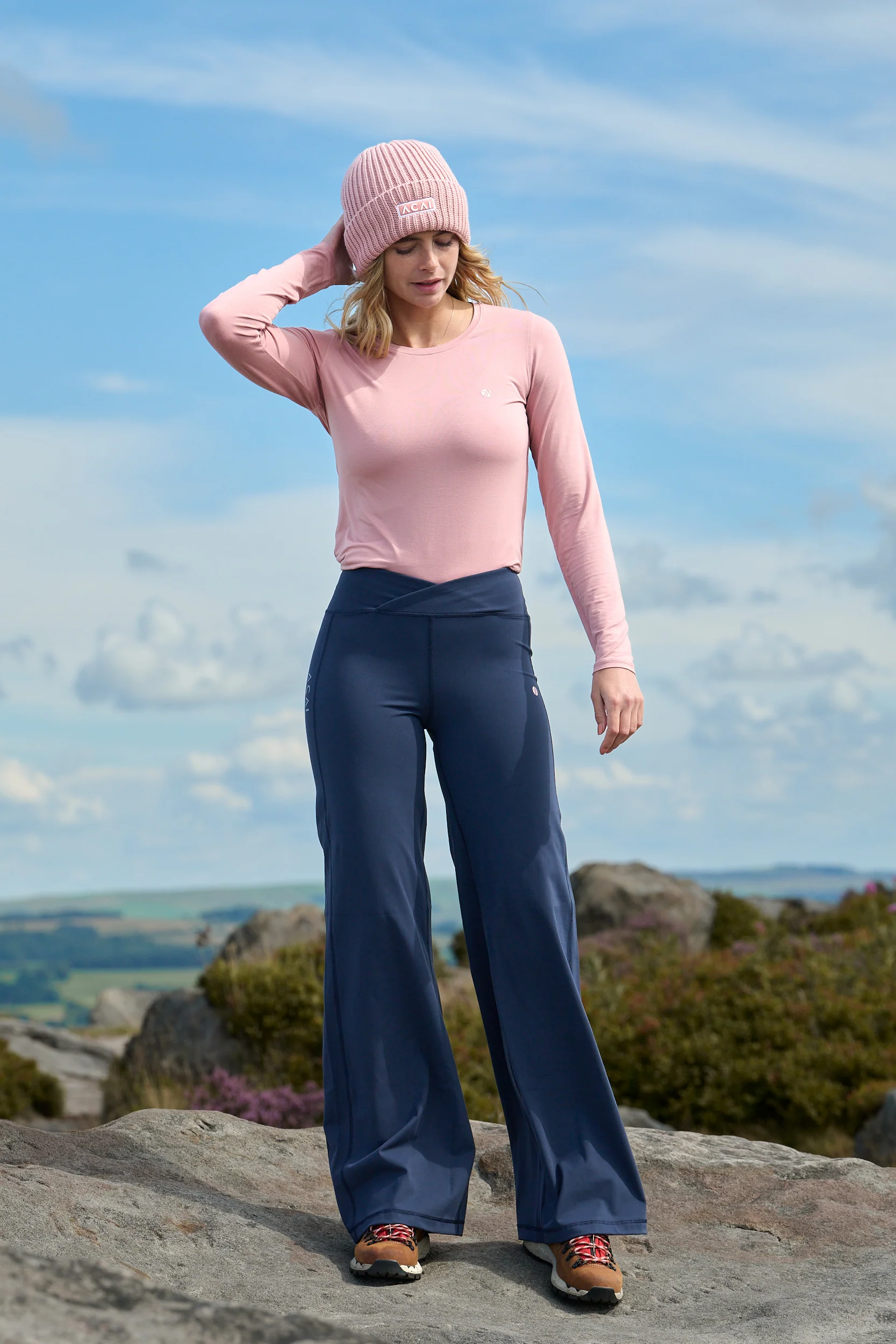 Encompass Straight Leg Trousers - Deep Navy - Image 3