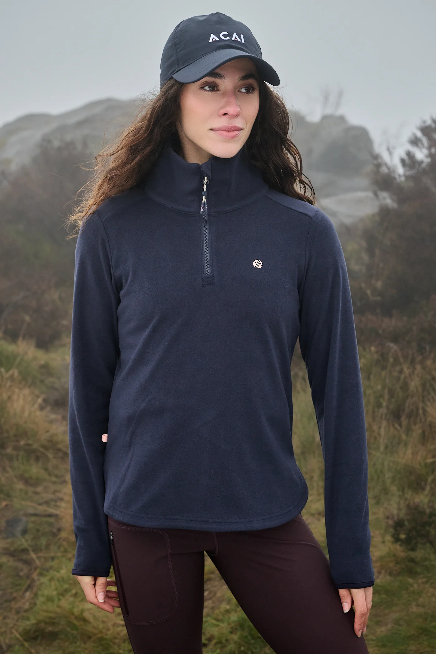 Endurasoft Quarter Zip - Deep Navy - Image 3