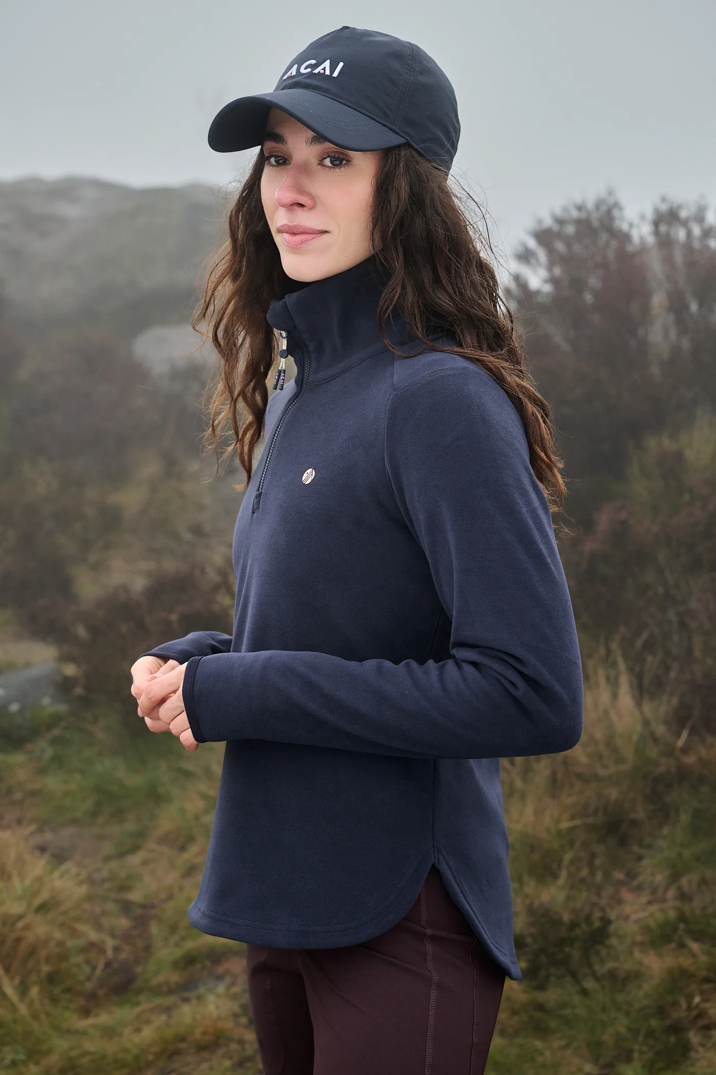 Endurasoft Quarter Zip - Deep Navy - Image 4