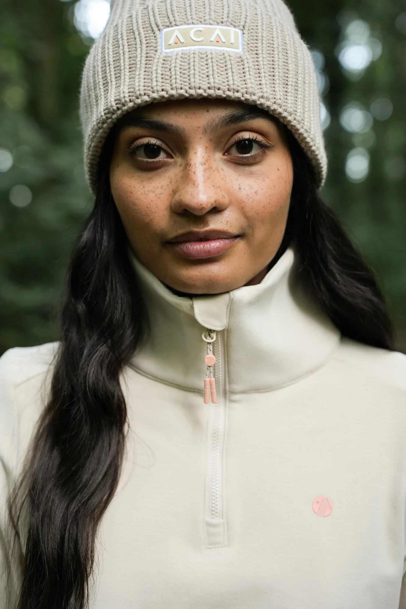Endurasoft Quarter Zip - Off White - Image 2