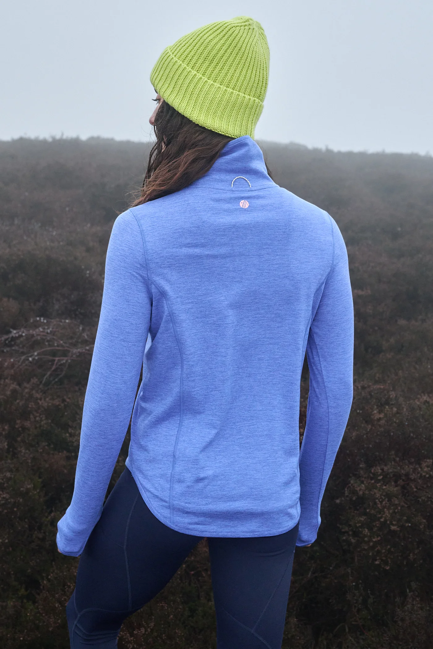 Freeform Quarter Zip - Baja Blue - Image 3