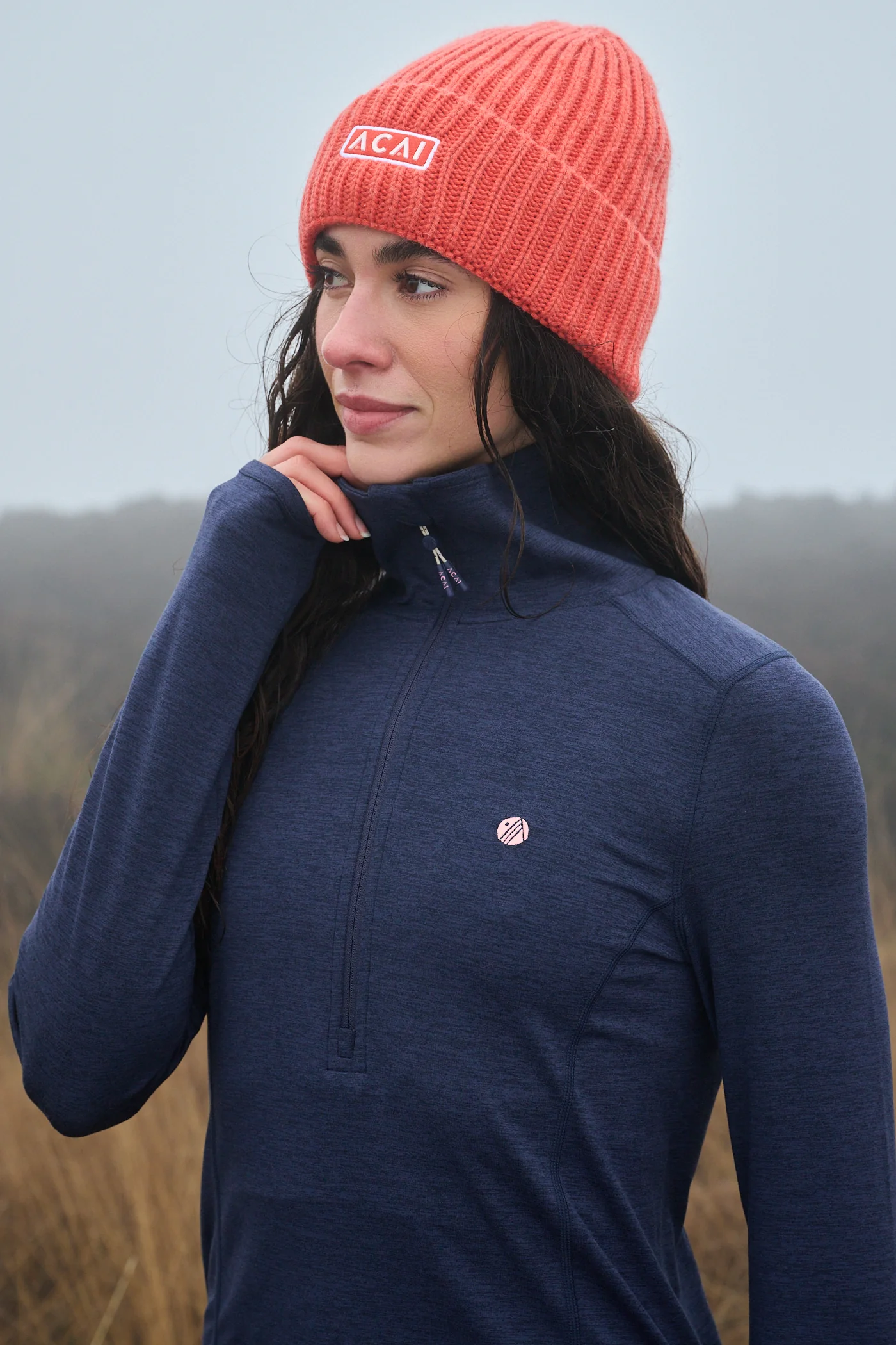 Freeform Quarter Zip - Deep Navy