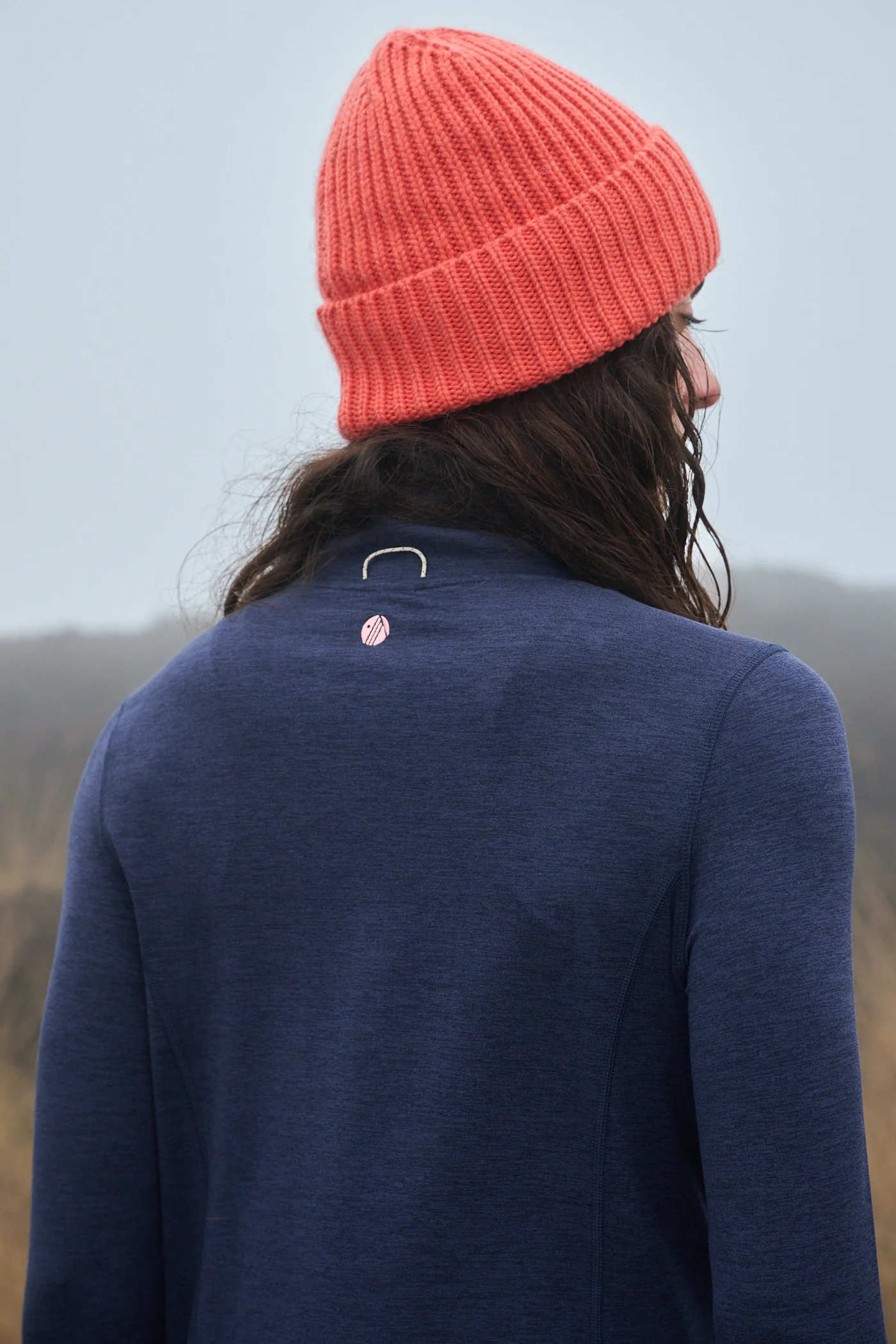 Freeform Quarter Zip - Deep Navy - Image 5