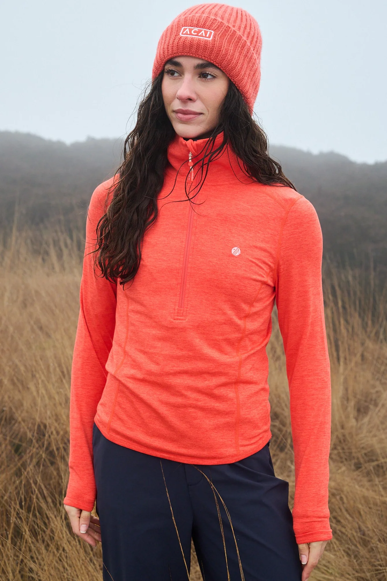 Freeform Quarter Zip - Mandarin - Image 2