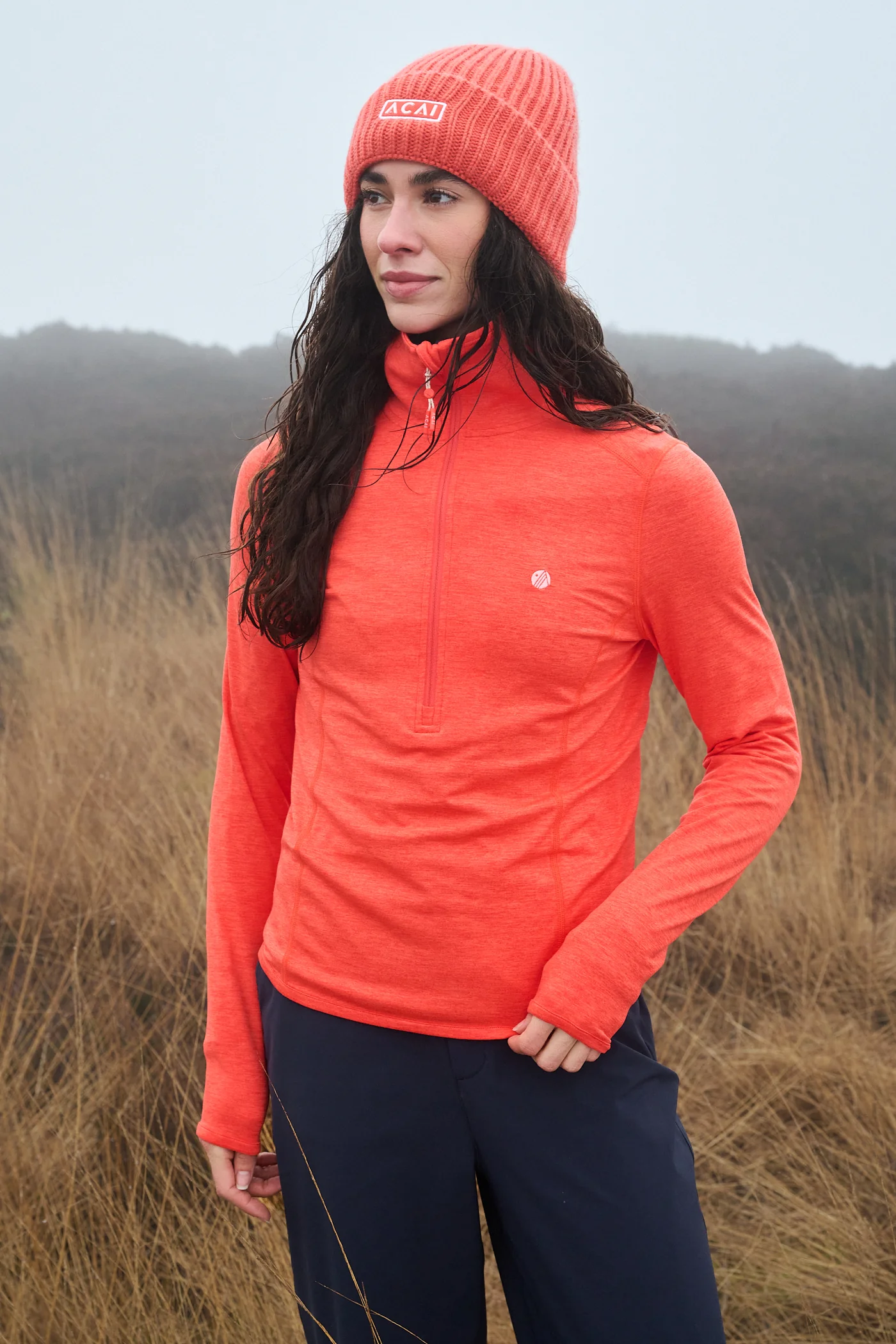Freeform Quarter Zip - Mandarin - Image 4