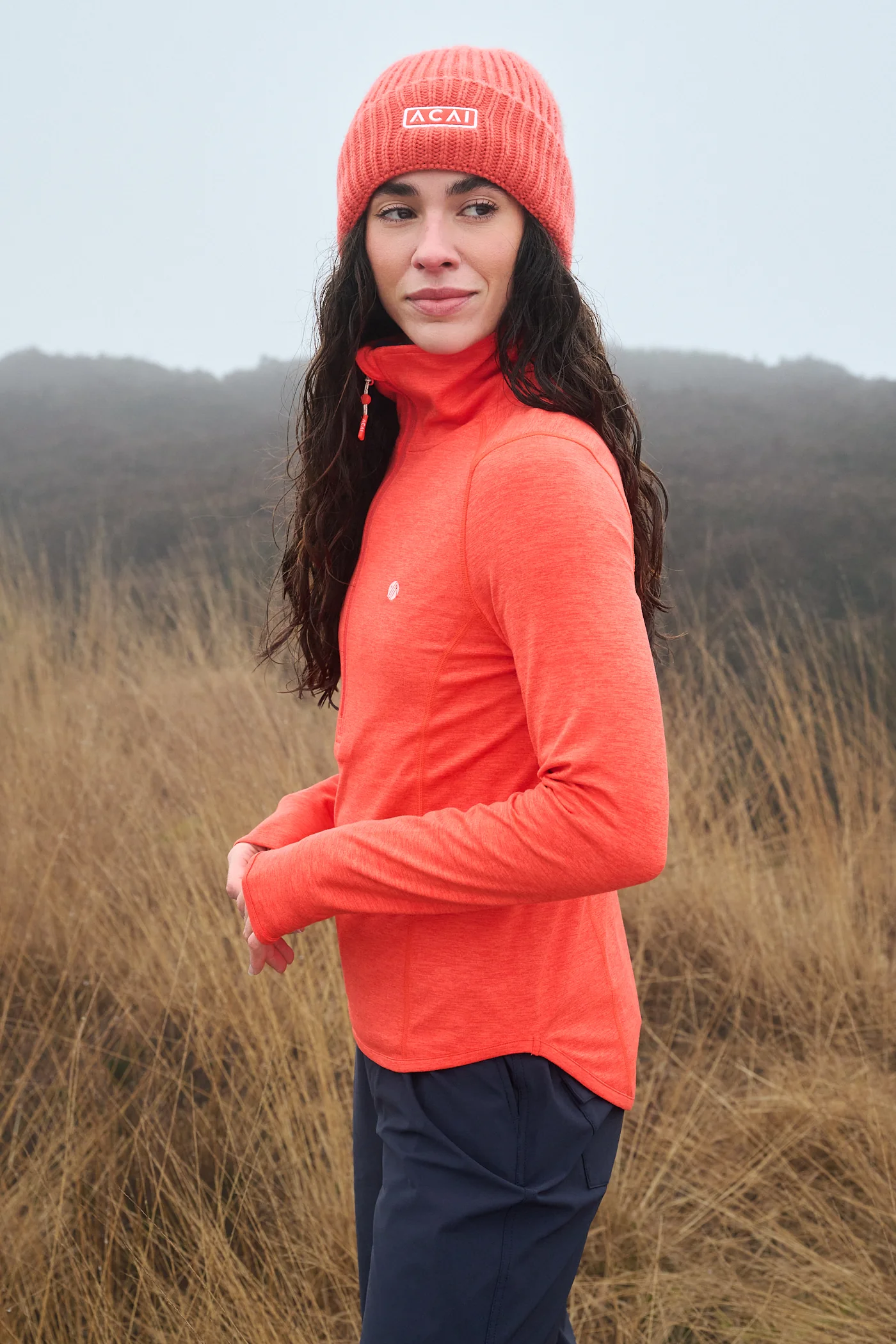 Freeform Quarter Zip - Mandarin - Image 5