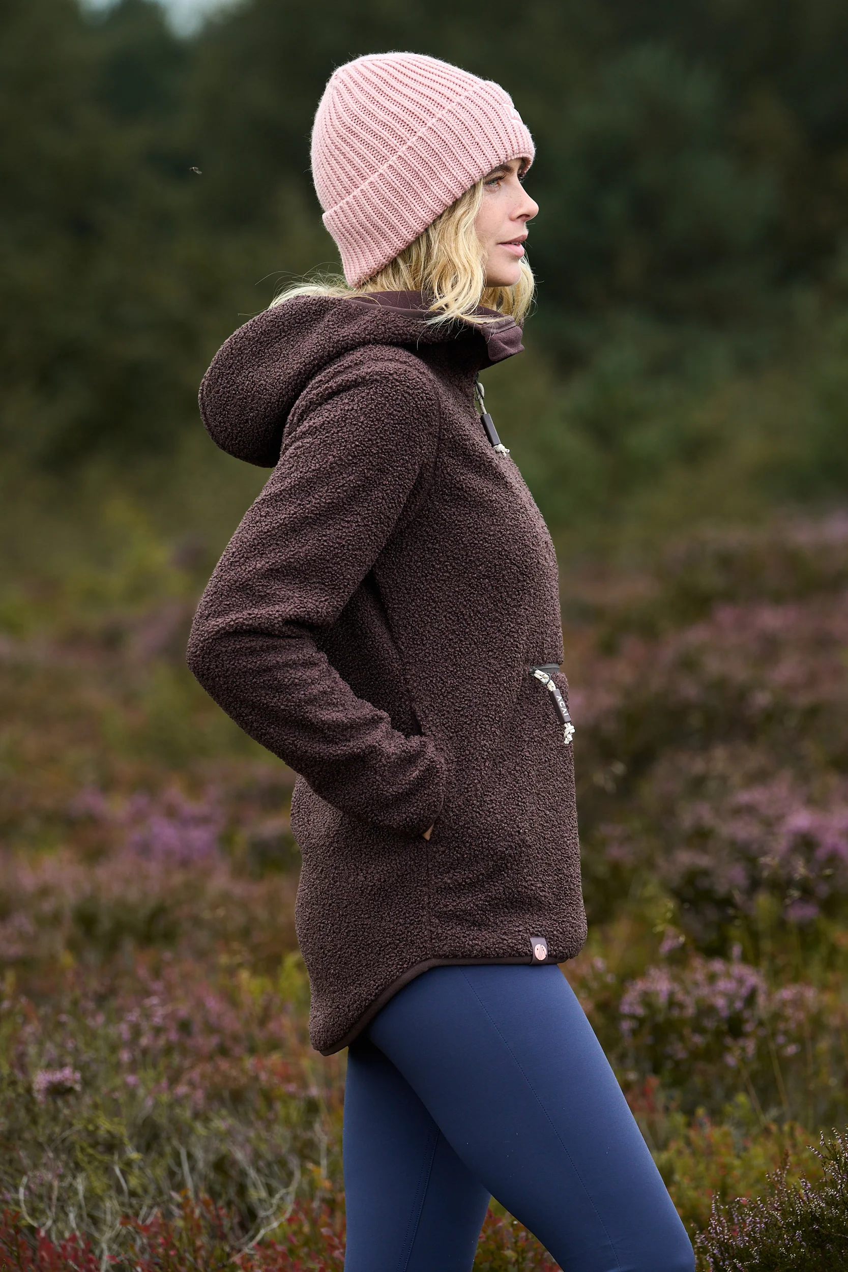 Windproof Gale Fleece - Chocolate Plum - Image 2