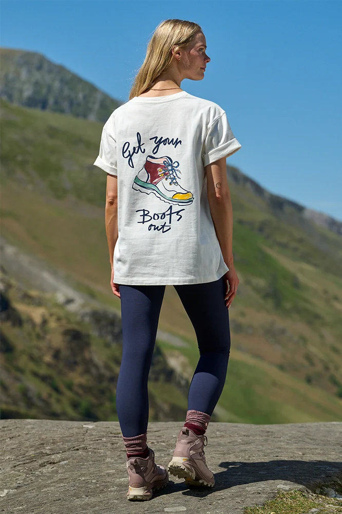 Get Your Boots Out Graphic Tee - Off White - Image 4
