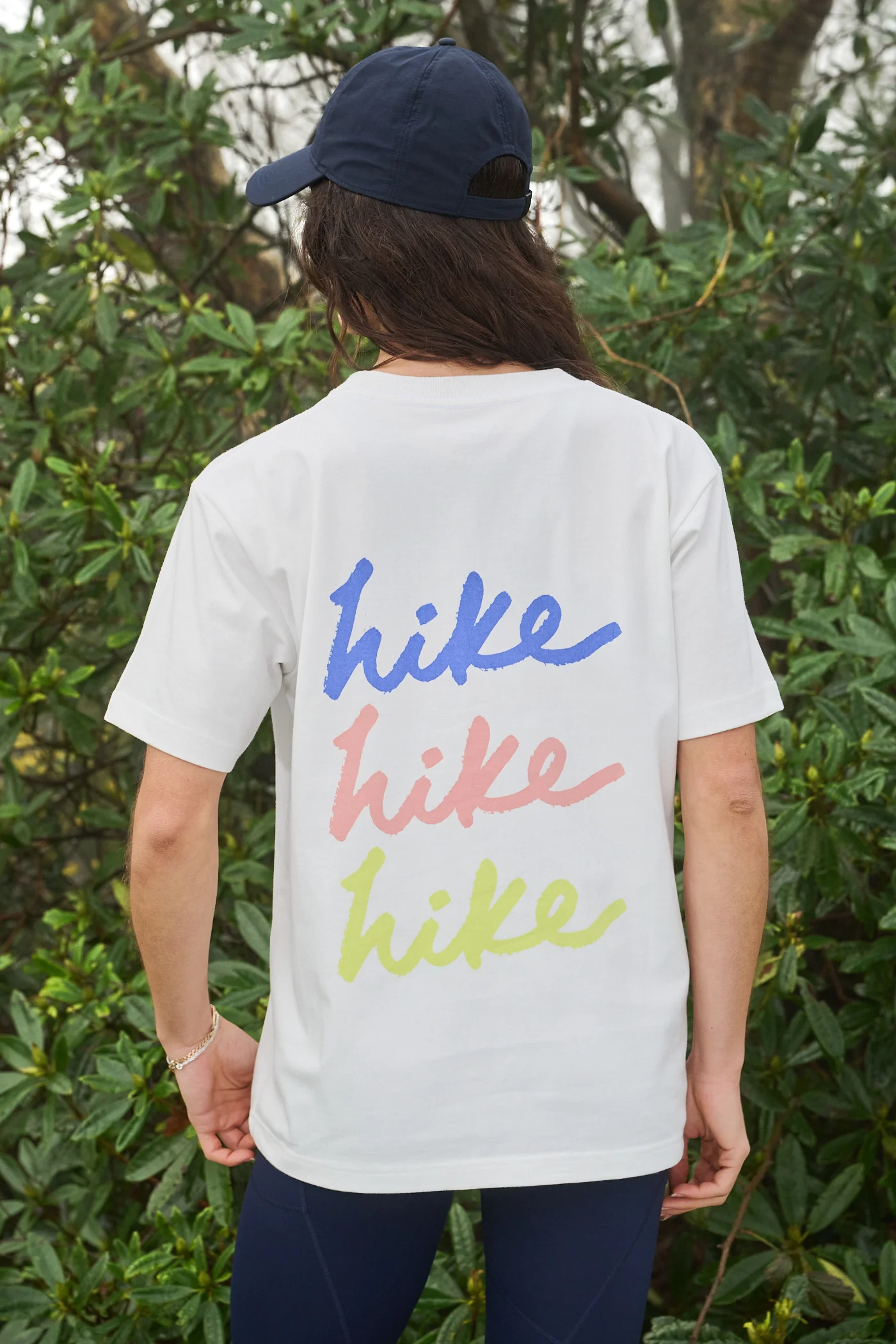 Hike Hike Hike Graphic Tee - Off White - Image 11