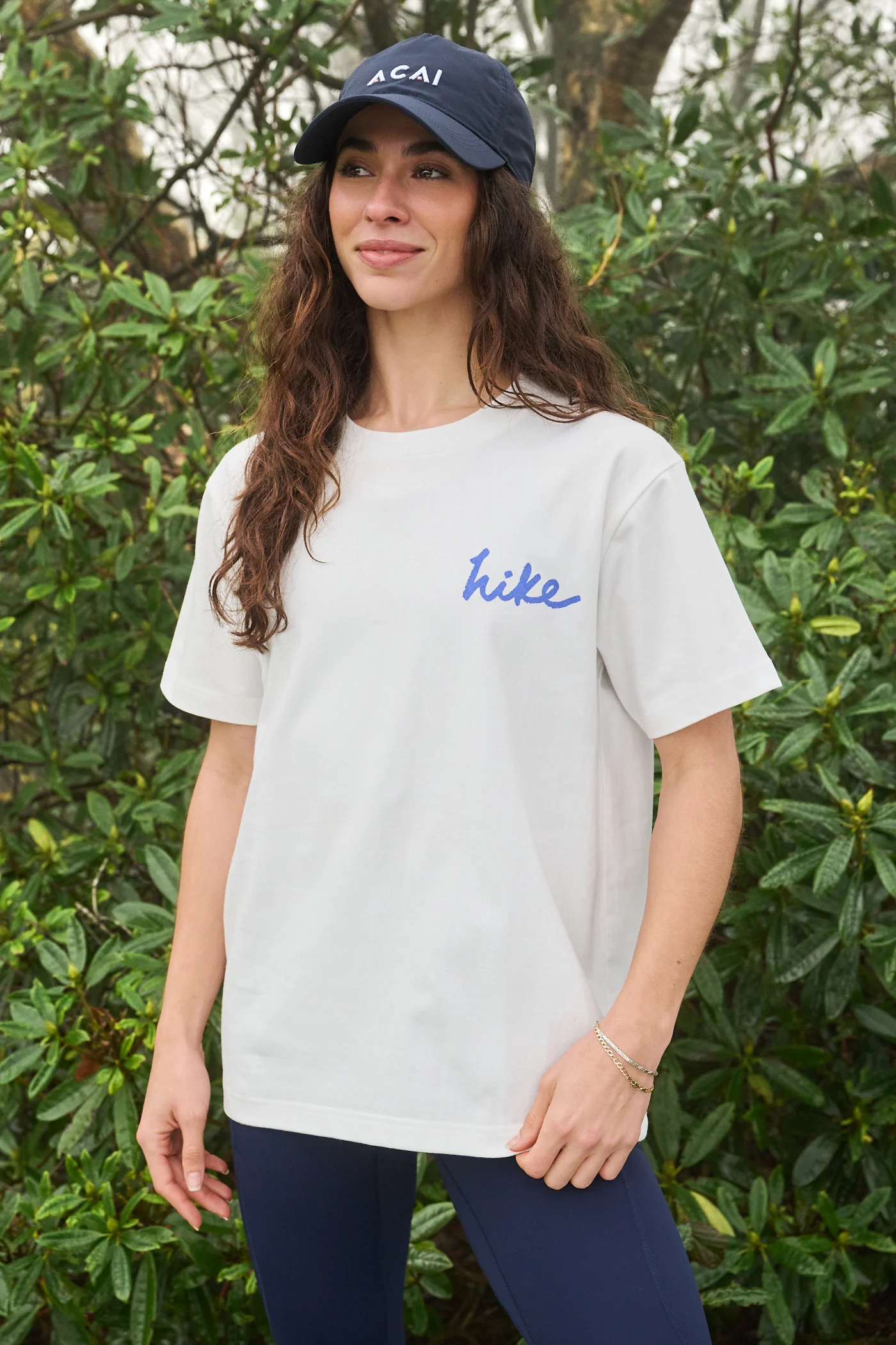 Hike Hike Hike Graphic Tee - Off White - Image 9