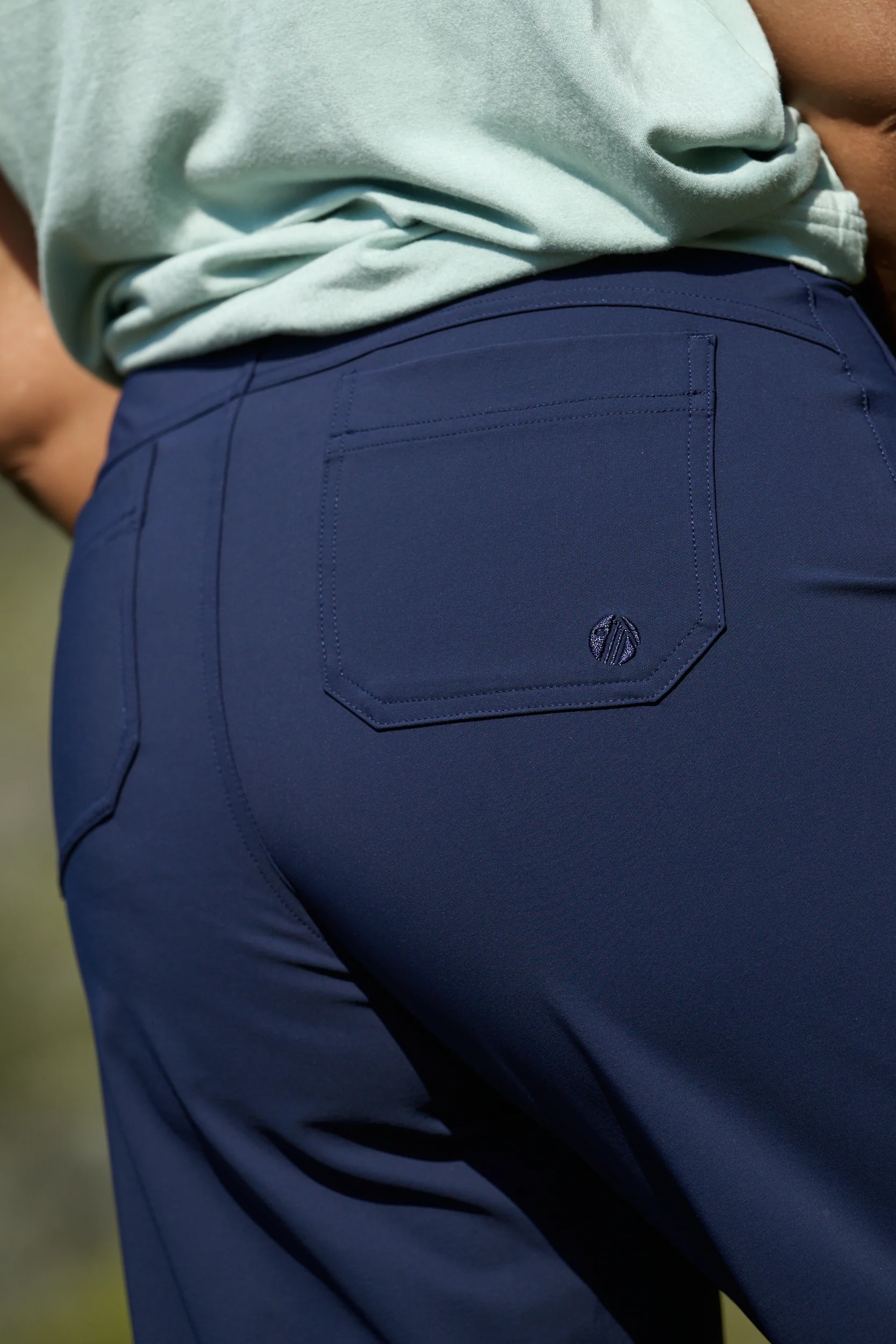 MAX Stretch Straight Outdoor Trousers - Deep Navy - Image 5