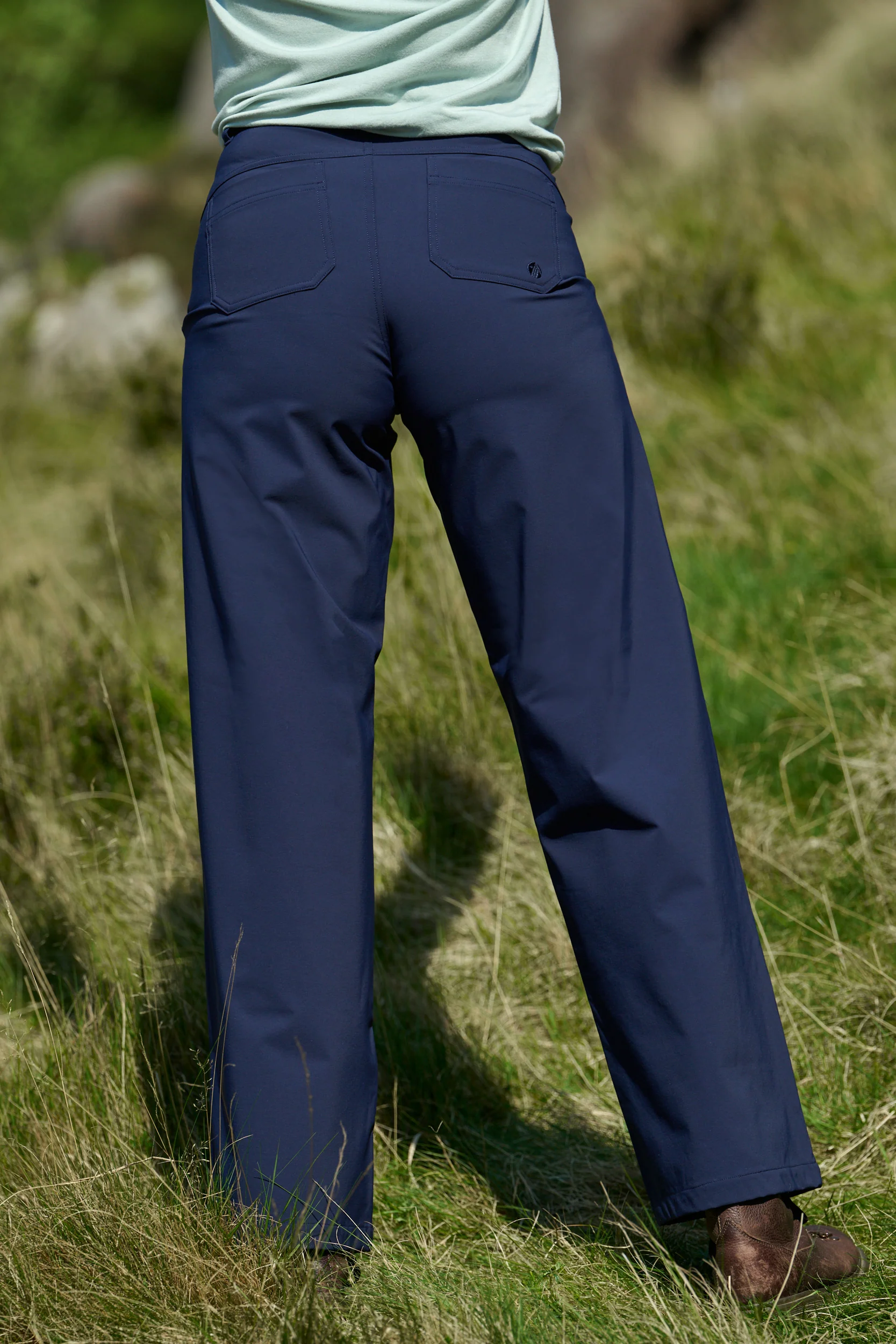 MAX Stretch Straight Outdoor Trousers - Deep Navy - Image 6