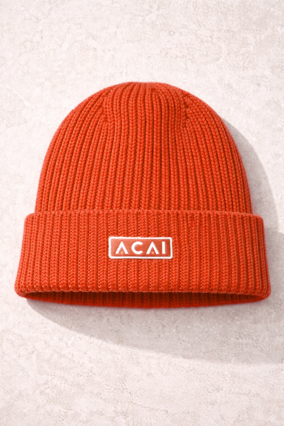 Merino Wool Beanie - Mandarin - Image 2