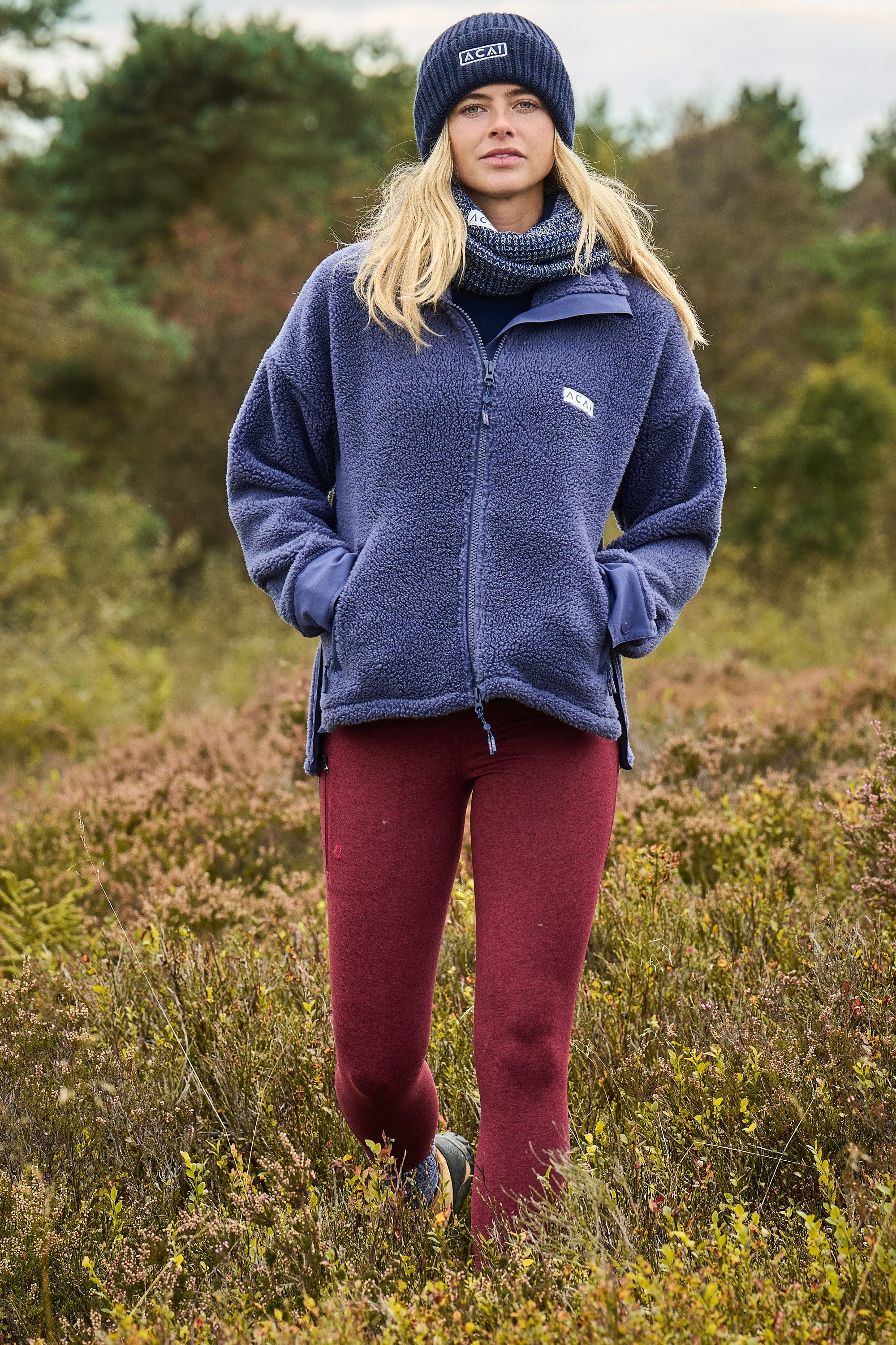 On The Go Fleece - Nightshadow Blue - Image 3