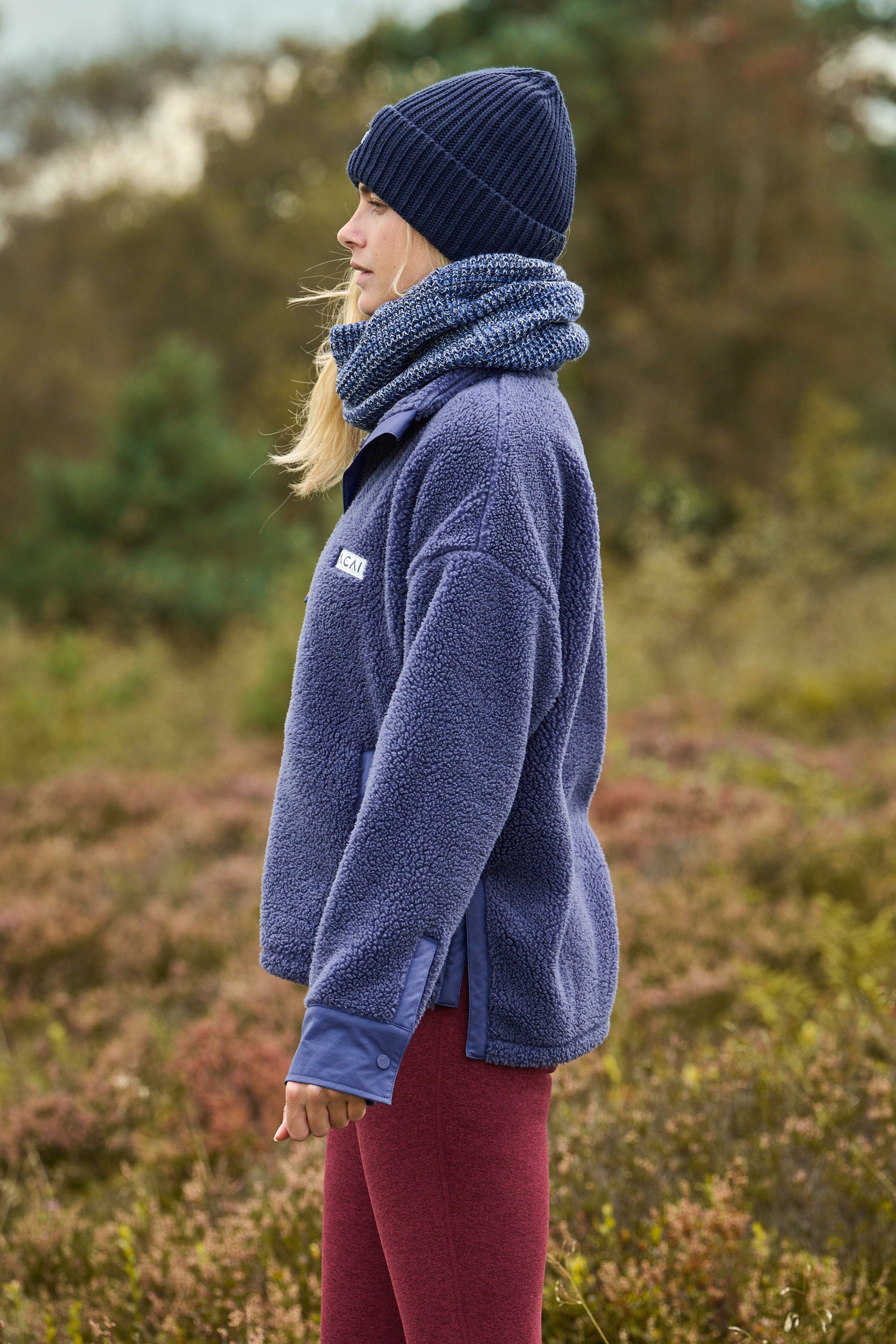 On The Go Fleece - Nightshadow Blue - Image 4
