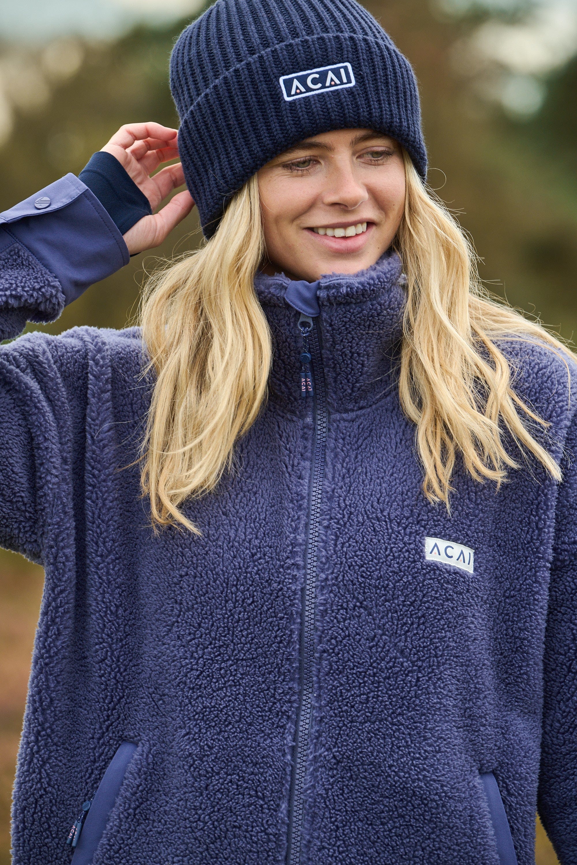 On The Go Fleece - Nightshadow Blue - Image 5