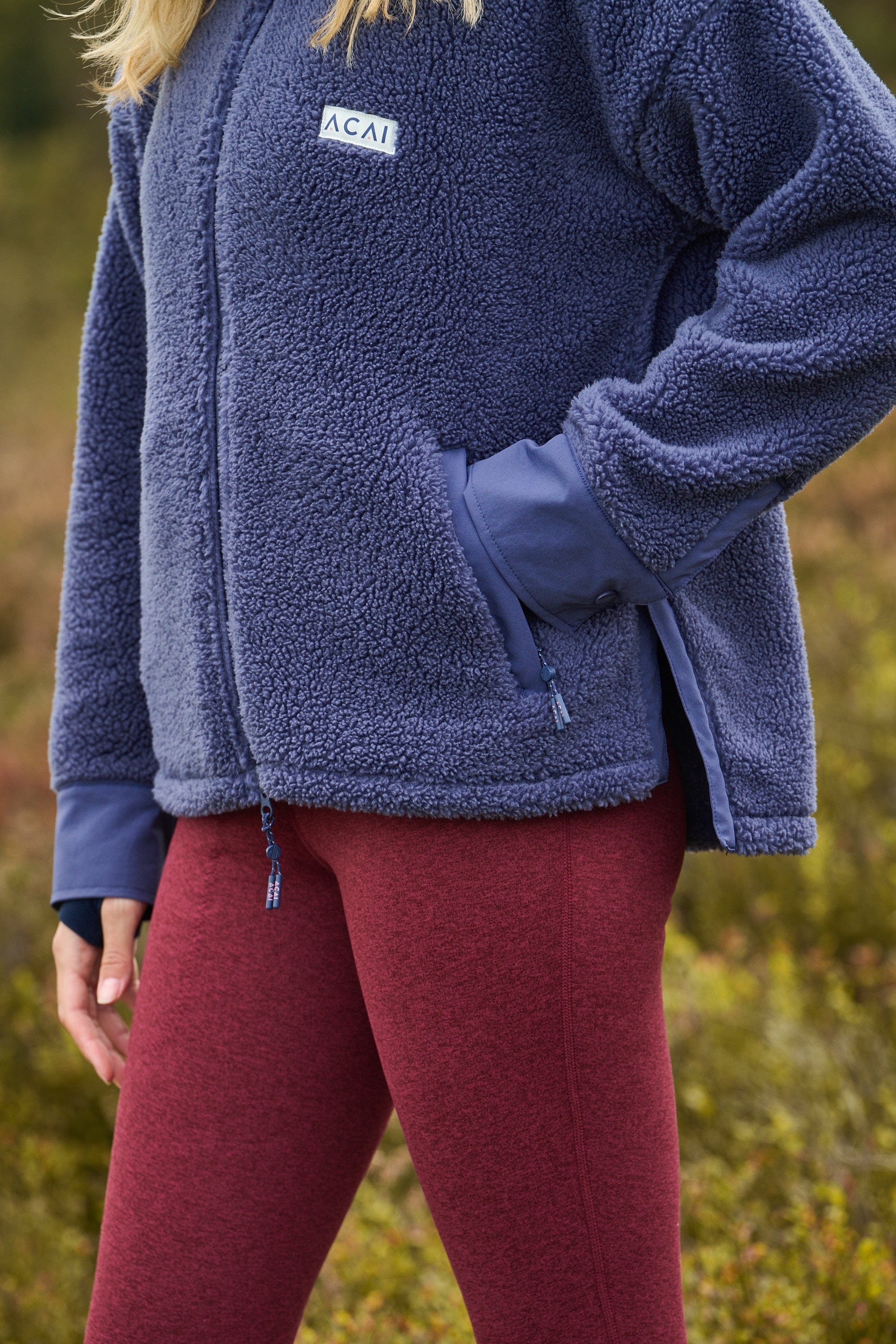 On The Go Fleece - Nightshadow Blue - Image 7
