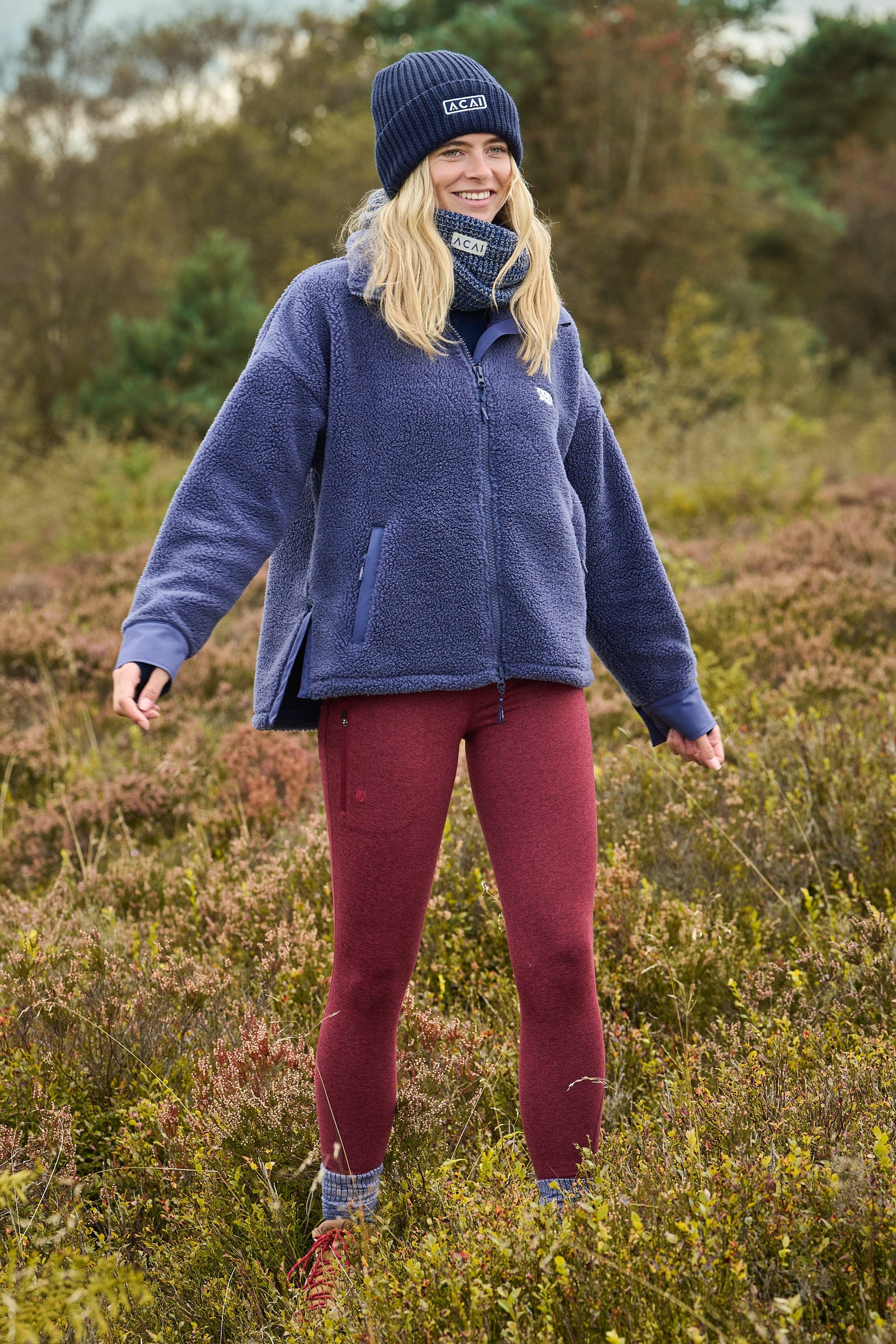 On The Go Fleece - Nightshadow Blue - Image 8