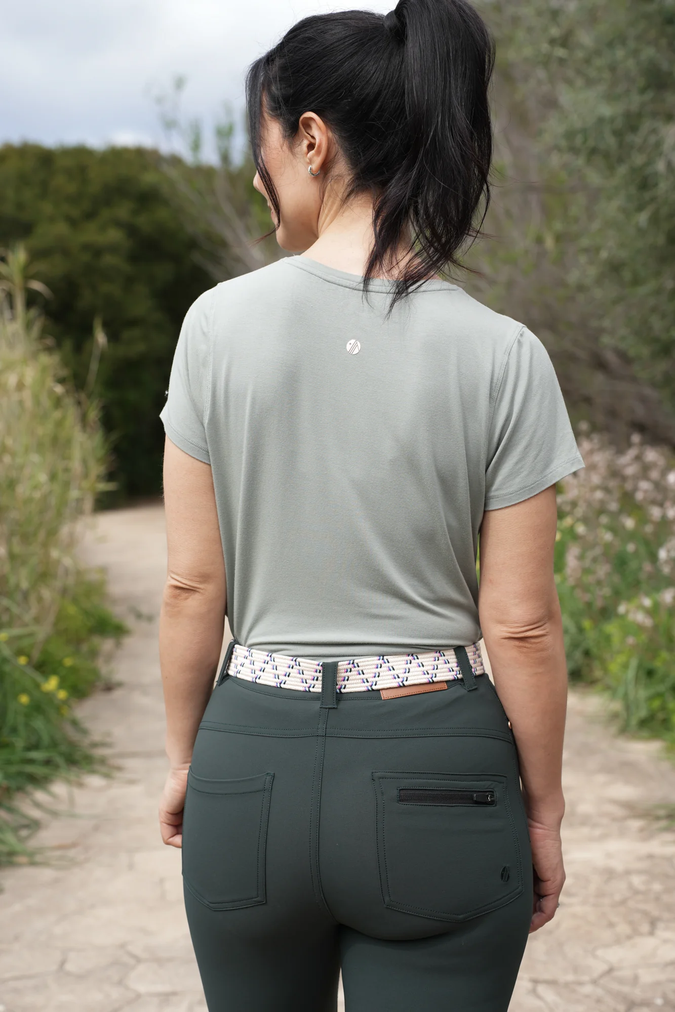 On The Go Tee - Soft Khaki - Image 3