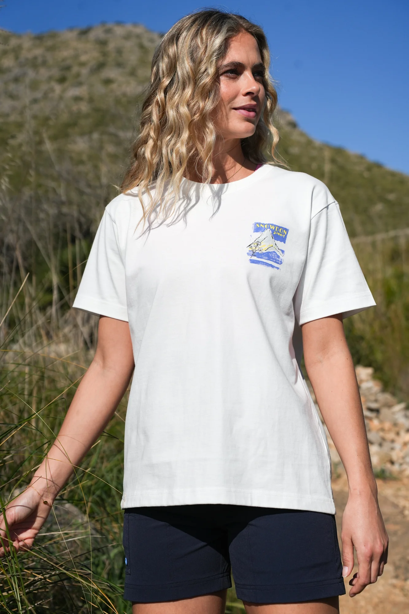 Snowdon Graphic Tee - Off White - Image 4