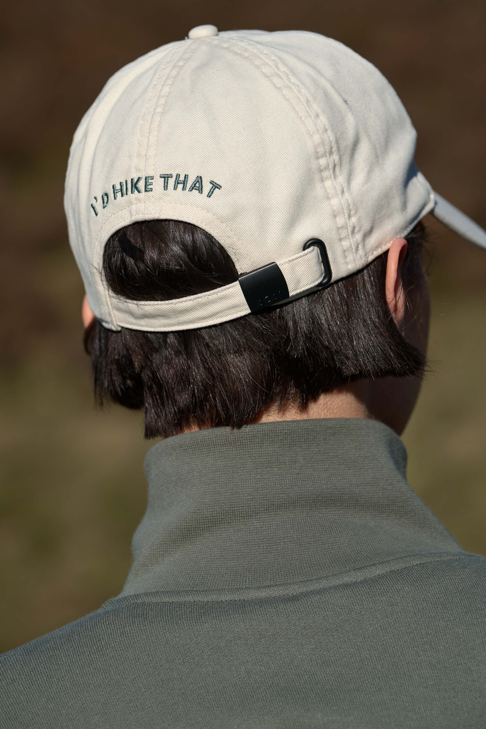 Washed Cotton Cap - Oatmeal - Image 2
